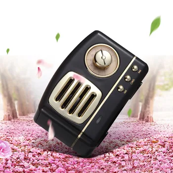 Retro Bluetooth Speaker Support TF Card FM Radio Mini Wireless Portable Speakers Adjustable Heavy Bass Loudspeakers Music Playe
Retro Bluetooth Speaker Support TF Card FM Radio Mini Wireless Portable Speakers Adjustable Heavy Bass Loudspeakers Music Playe
