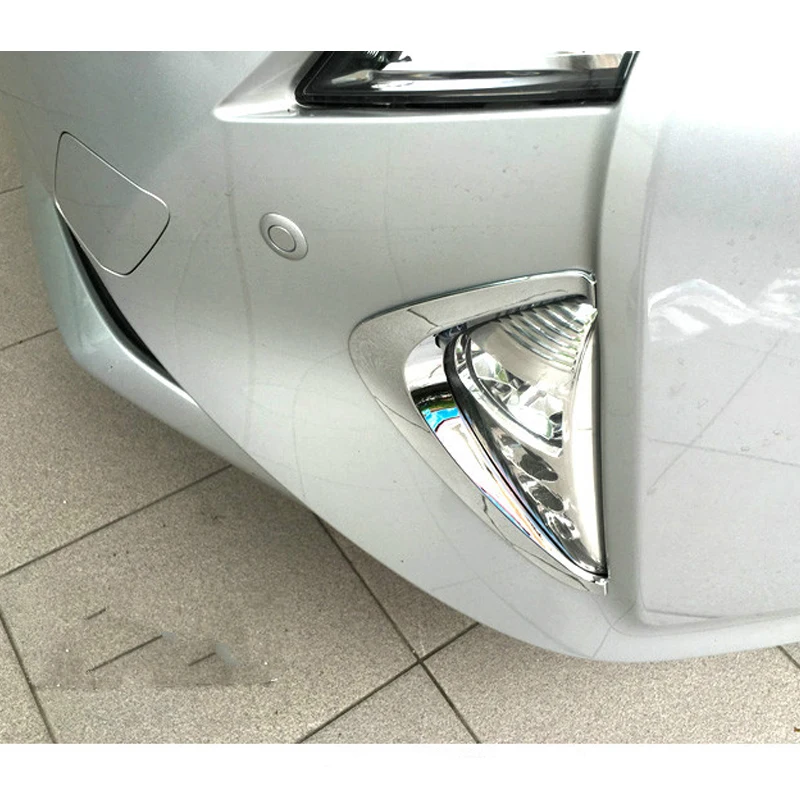 KOUVI ABS Chrome Front Fog Lamp Light Cover Trim Accessories For Toyota Prius 2016 2017 2018 car styling
KOUVI ABS Chrome Front Fog Lamp Light Cover Trim Accessories For Toyota Prius 2016 2017 2018 car styling