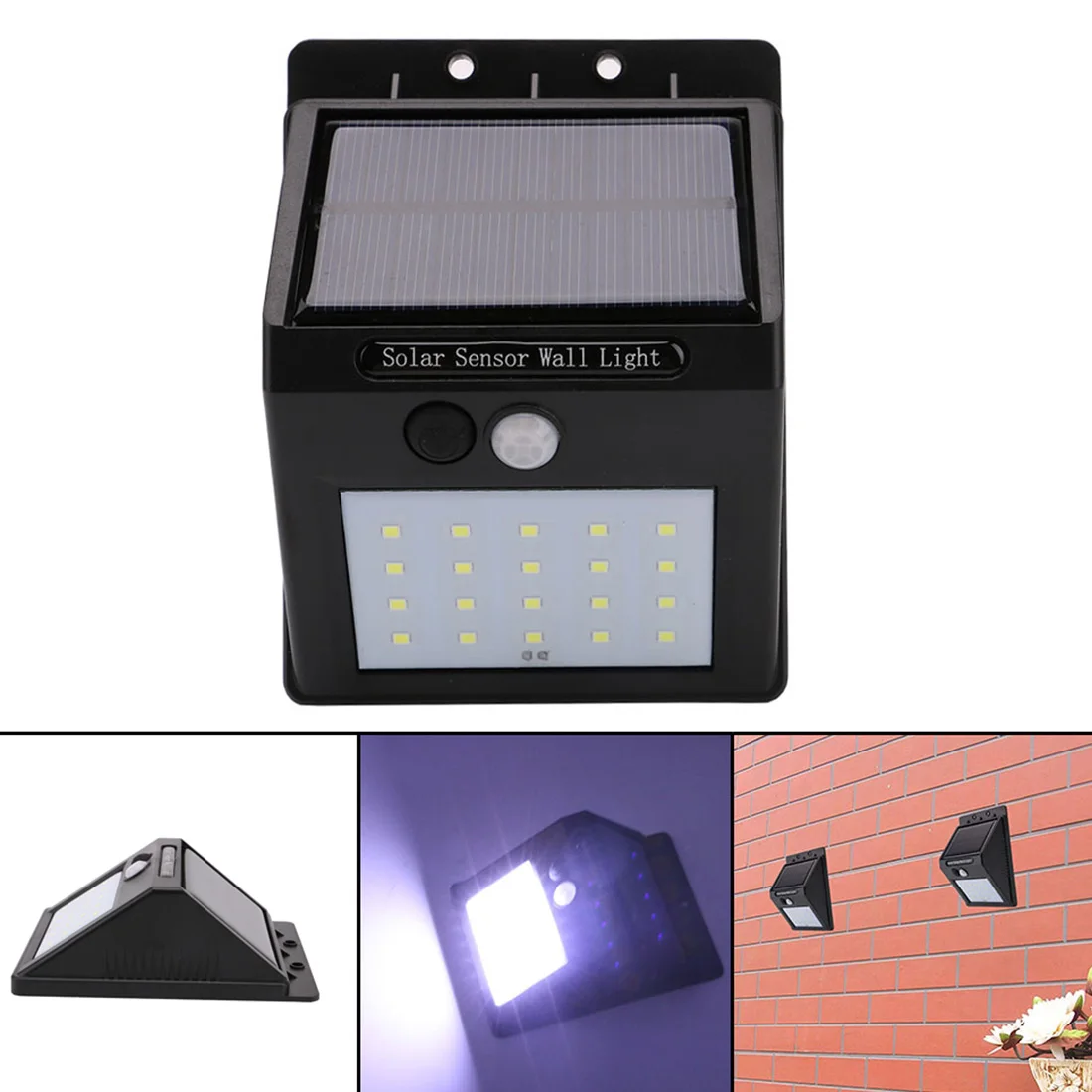 Hot Rechargeable LED Solar light Bulb Outdoor Garden lamp Decoration PIR Motion Sensor Night Security Wall light Waterproof
Hot Rechargeable LED Solar light Bulb Outdoor Garden lamp Decoration PIR Motion Sensor Night Security Wall light Waterproof