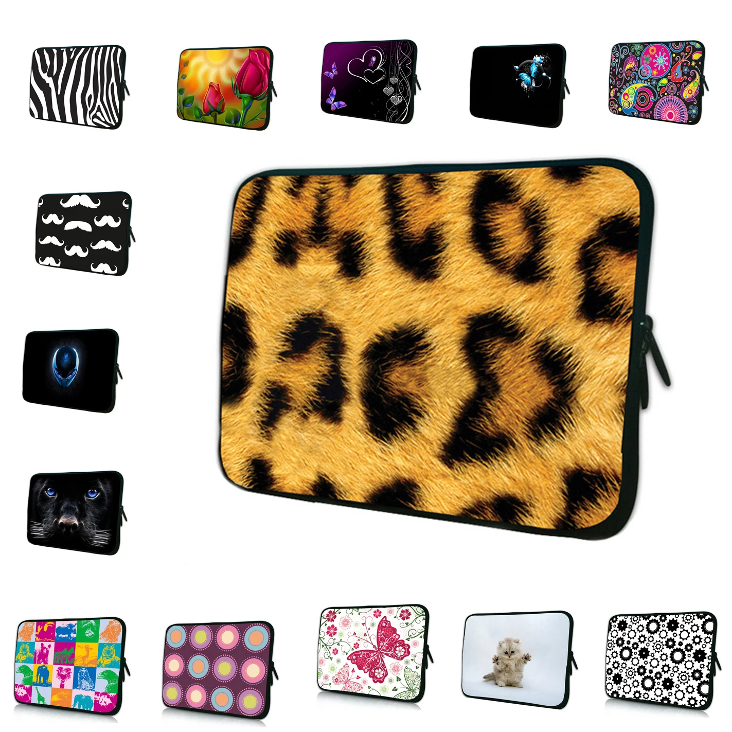 Leopard Tablet Netbook Zipper Inner Cases 7 8 10 10.1 Inch Mini PC Laptop Fashion Bags For 12 13 13.3 14 15 17 inch Computer Bag
Leopard Tablet Netbook Zipper Inner Cases 7 8 10 10.1 Inch Mini PC Laptop Fashion Bags For 12 13 13.3 14 15 17 inch Computer Bag