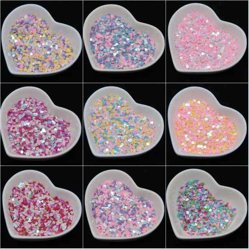 Fashion nail Sequins 3mm Love Heart Shape loose Sequins for Nails Arts manicure sewing Craft wedding decoration confetti 10/20g
Fashion nail Sequins 3mm Love Heart Shape loose Sequins for Nails Arts manicure sewing Craft wedding decoration confetti 10/20g