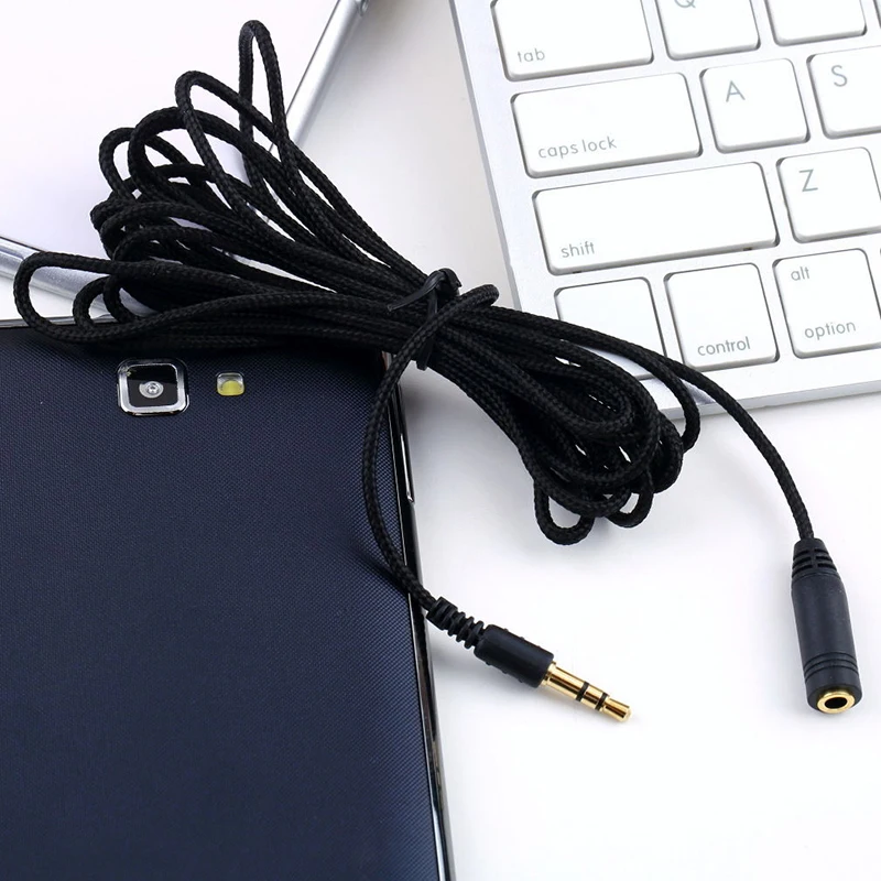 10Ft/3M Jack 3.5mm Extension Audio Cable Male to Female Earphone Headphone Extension Cable Stereo AUX Cord for Car MP3 Speaker
10Ft/3M Jack 3.5mm Extension Audio Cable Male to Female Earphone Headphone Extension Cable Stereo AUX Cord for Car MP3 Speaker