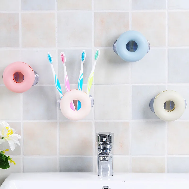 New Wall-hung Toothbrush Holder Bathroom Wall-hung Dental Rack Creative Couple Sucker Toothbrush 10*10CM
New Wall-hung Toothbrush Holder Bathroom Wall-hung Dental Rack Creative Couple Sucker Toothbrush 10*10CM