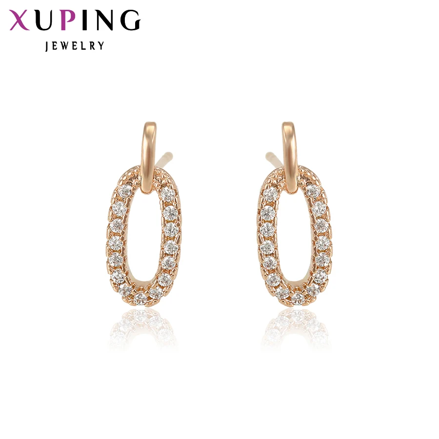 Xuping Fashion Earrings Luxury Synthetic Cubic Zirconia for Women Wedding Christmas Jewelry Wholesale 29865
Xuping Fashion Earrings Luxury Synthetic Cubic Zirconia for Women Wedding Christmas Jewelry Wholesale 29865