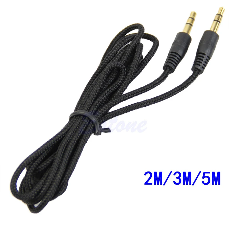Удлинительный кабель PM4 2 м для передачи данных и аудио мм штекер-штекер круглый