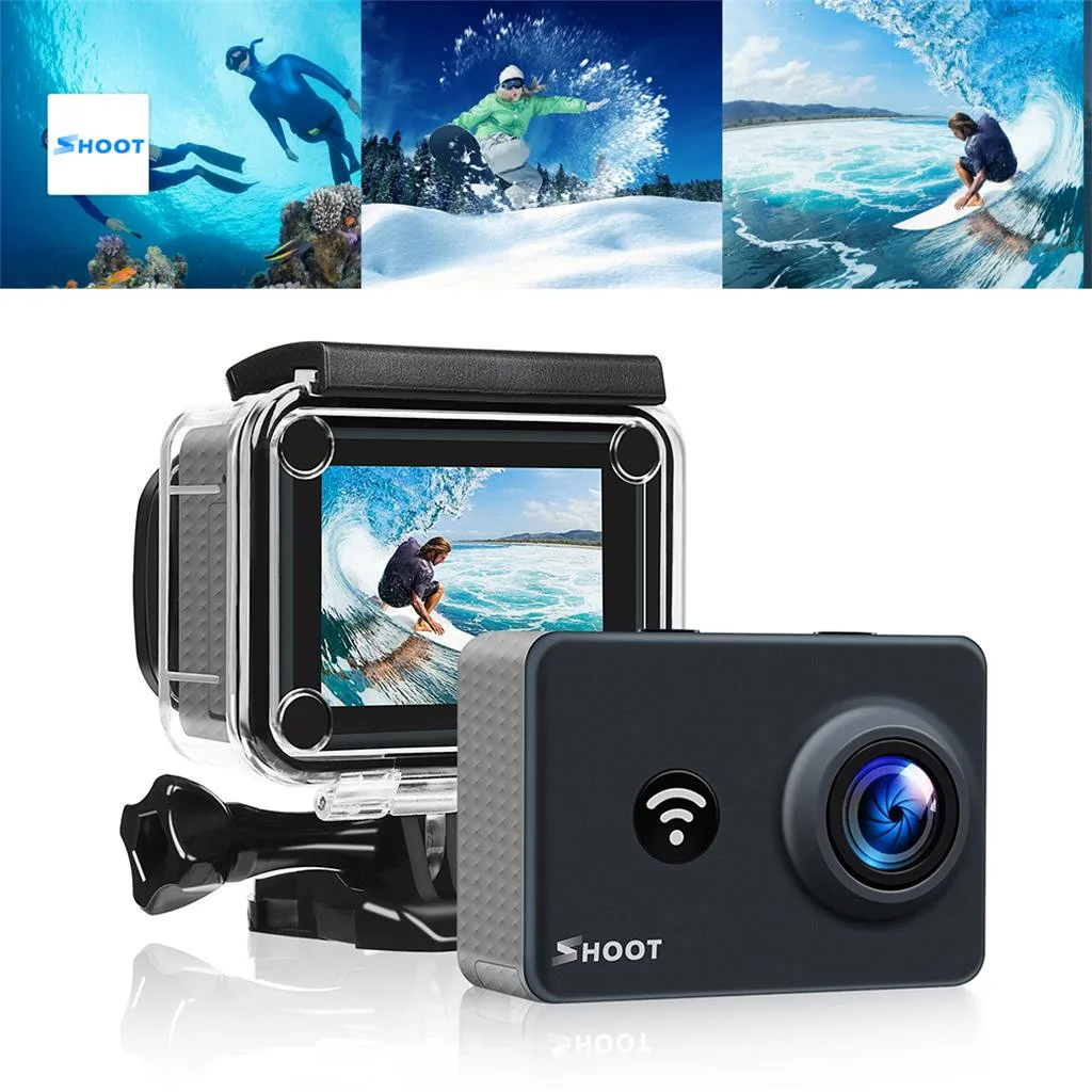 XTGP436 4K WiFi Action Camera 2.4G 30fps Remote Control 1080P 14MP Sport Camera 2 Inch LCD Display 30M waterproof Outdoor diving
XTGP436 4K WiFi Action Camera 2.4G 30fps Remote Control 1080P 14MP Sport Camera 2 Inch LCD Display 30M waterproof Outdoor diving
