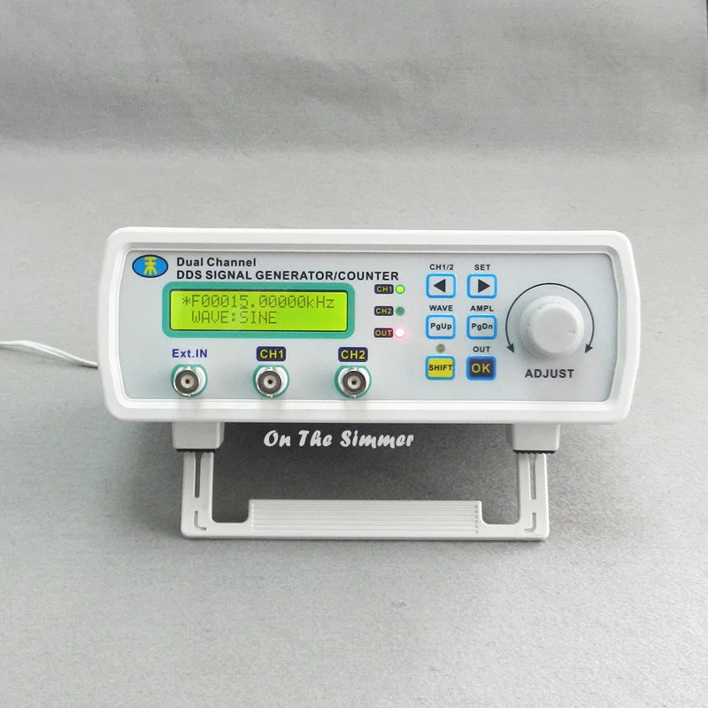 MHS-3200A DDS full numerical control double channel function signal generator signal source frequency meter TTL wave
MHS-3200A DDS full numerical control double channel function signal generator signal source frequency meter TTL wave