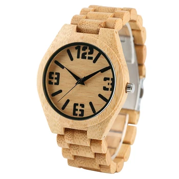 Luxury Natural Full Bamboo Wooden Watches Top Brand Luxury Men Handmade Wood Wristwatch Japanese Quartz Movement in Gift
Luxury Natural Full Bamboo Wooden Watches Top Brand Luxury Men Handmade Wood Wristwatch Japanese Quartz Movement in Gift