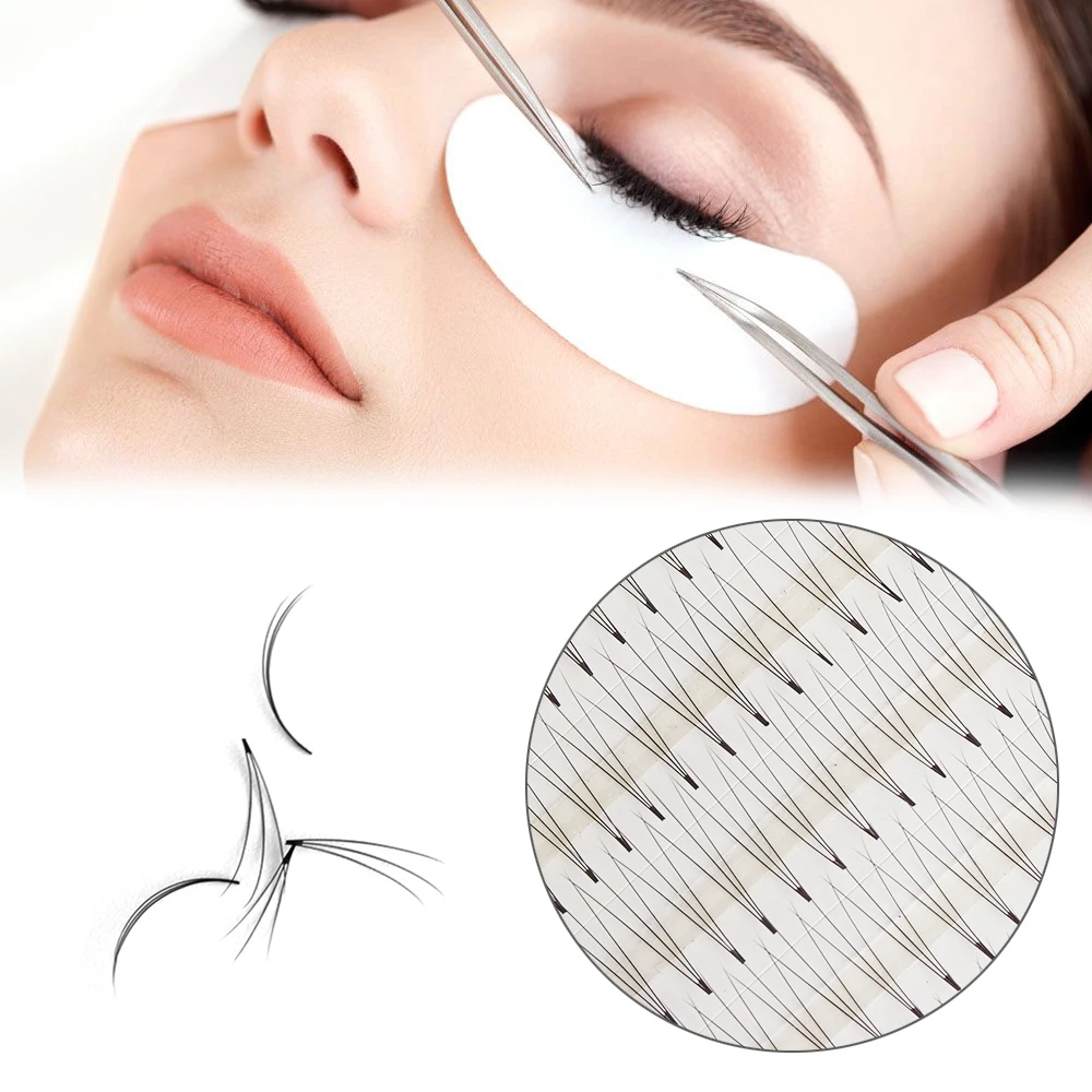 Makeup 3D Individual Mink Hair False Eyelashes Semi Permanent Eyelash Extensions 0.07 Thickness 10 Lines 400 Clusters
Makeup 3D Individual Mink Hair False Eyelashes Semi Permanent Eyelash Extensions 0.07 Thickness 10 Lines 400 Clusters