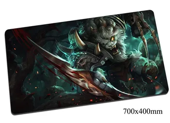 Rengar mouse pad 70x40cm gaming mousepad gear lol gamer mouse mat pad Pridestalker game computer High-end mouse play mats
Rengar mouse pad 70x40cm gaming mousepad gear lol gamer mouse mat pad Pridestalker game computer High-end mouse play mats