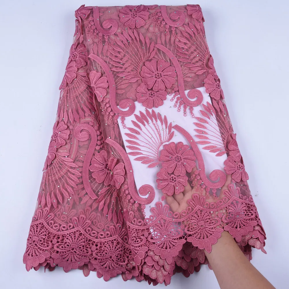 Onion Color African Lace Fabric 2019 High Quality Lace With Stones Nigerian Lace Fabric Wedding 5 Yards French Lace Y1605
Onion Color African Lace Fabric 2019 High Quality Lace With Stones Nigerian Lace Fabric Wedding 5 Yards French Lace Y1605