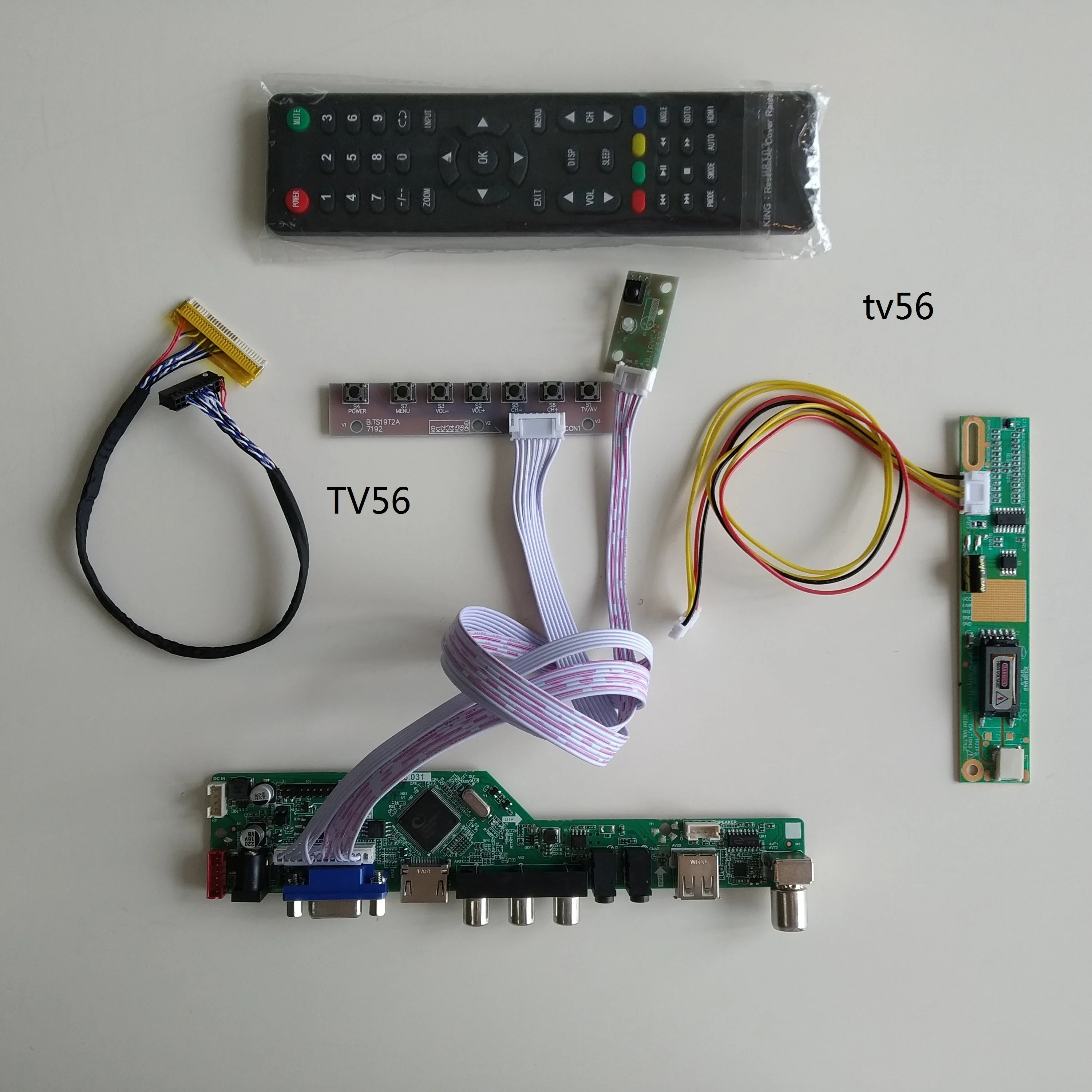 Плата драйвера контроллера для LTN154AT07 1280X800 15 4 "ЖК светодиодного Аудио ТВ HDMI USB VGA