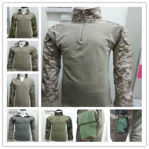 Mens's BDU Rapid Tactical Hunting Assault Combat Airsoft Paintball Long Sleeve T Shirt Tops Multicam ACU
Mens's BDU Rapid Tactical Hunting Assault Combat Airsoft Paintball Long Sleeve T Shirt Tops Multicam ACU