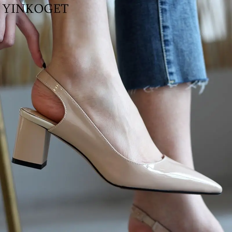 YINKOGET brand genuine leather women sandals pointed toe fashion summer high heels women's flip flops slippers high heel shoes
YINKOGET brand genuine leather women sandals pointed toe fashion summer high heels women's flip flops slippers high heel shoes