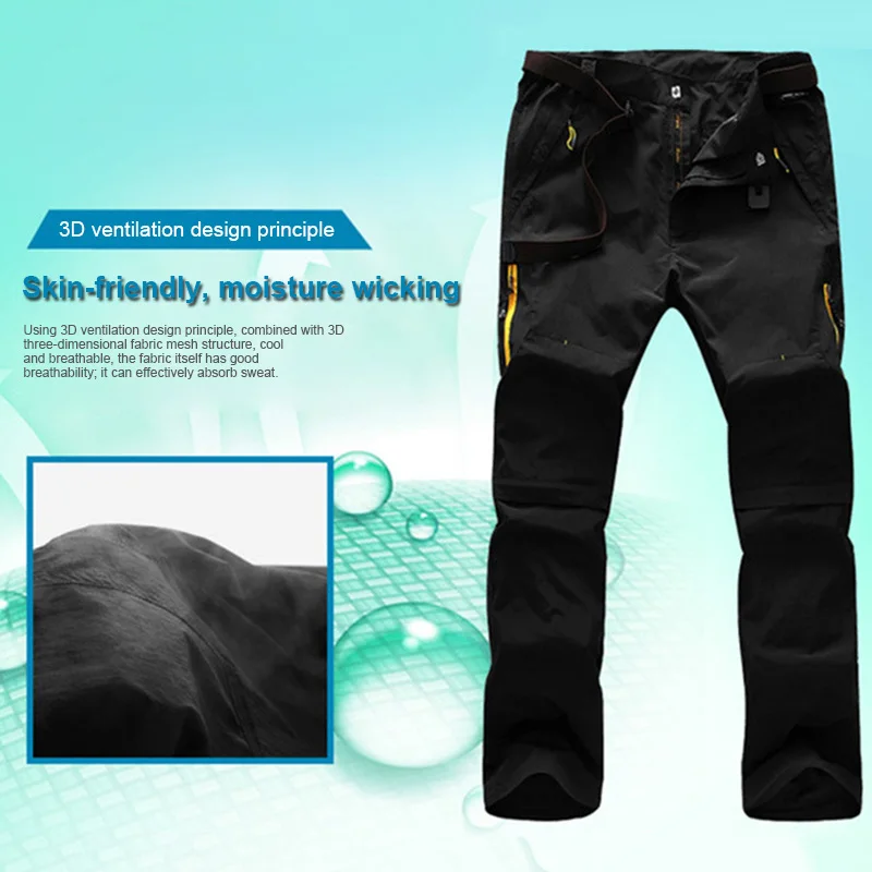 Hot Men Athletic Quick Drying Pants Waterproof Outdoor Hiking Travel Cargo Trousers Plus Size MCK99
Hot Men Athletic Quick Drying Pants Waterproof Outdoor Hiking Travel Cargo Trousers Plus Size MCK99