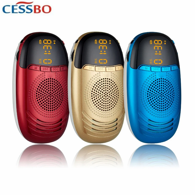 Mini Portable Radio Outdoor Sports FM Radio FM/AM/SW Multiband Radio MP3 Player Camping Hiking Speaker Support TF Card Radio
Mini Portable Radio Outdoor Sports FM Radio FM/AM/SW Multiband Radio MP3 Player Camping Hiking Speaker Support TF Card Radio