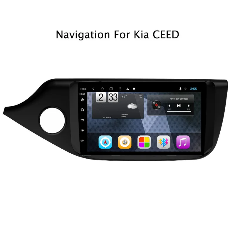 10 1 "2G ram 32G rom Восьмиядерный Android 8 автомобильный радиоприемник стерео для Kia Ceed 2012