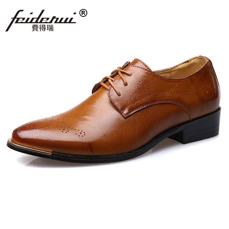 Big Size 38-48 British Style Leather Men's Office Footwear Round Toe Lace up Oxfords Formal Dress Man Carved Brogue Shoes CMS71
Big Size 38-48 British Style Leather Men's Office Footwear Round Toe Lace up Oxfords Formal Dress Man Carved Brogue Shoes CMS71
