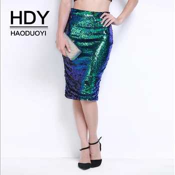HDY Haoduoyi Brand Sequins Bodycon Skirt Women Clothing Party Club Midi Pencil Skirt High Waist Zipper Female Summer Skirt
HDY Haoduoyi Brand Sequins Bodycon Skirt Women Clothing Party Club Midi Pencil Skirt High Waist Zipper Female Summer Skirt