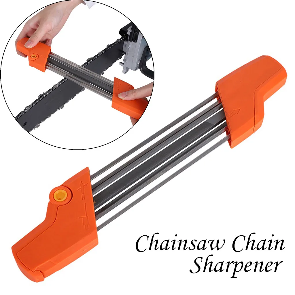 Easy File 2 In 1 Chainsaw Chain Sharpener 5/32P 4.0mm Chain Grinding Tool For Garden Chain Saw Sharpener Garden Tools *2
Easy File 2 In 1 Chainsaw Chain Sharpener 5/32P 4.0mm Chain Grinding Tool For Garden Chain Saw Sharpener Garden Tools *2