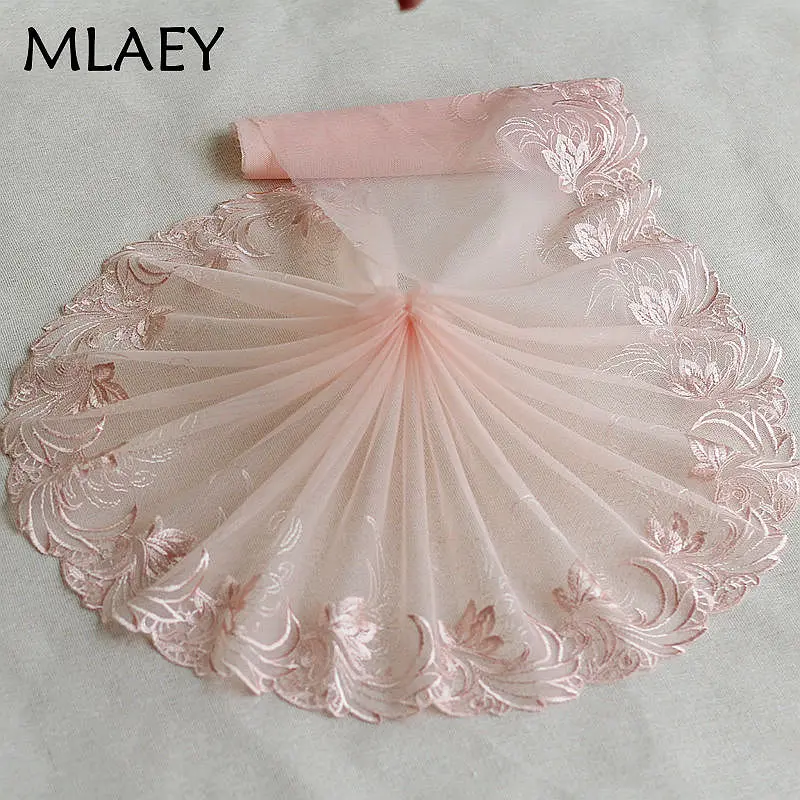 MLAEY 2Yards Pink Embroidery Lace Trim High Quality Lace Fabric DIY Craft&Sewing Dress Clothing Accessories HB082
MLAEY 2Yards Pink Embroidery Lace Trim High Quality Lace Fabric DIY Craft&Sewing Dress Clothing Accessories HB082