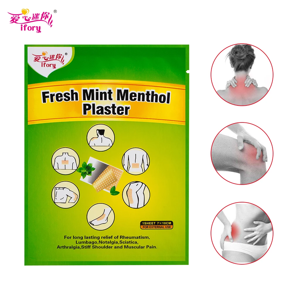 Ifory 10 Pieces/Lot Health Care Fresh Mint Menthol Plaster 7X10cm Pain Relief Patch Medicated Joint Pain Relief Body Massager
Ifory 10 Pieces/Lot Health Care Fresh Mint Menthol Plaster 7X10cm Pain Relief Patch Medicated Joint Pain Relief Body Massager