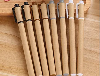 Kraft paper Environmental gel ink pen cartoon stationery prize kawaii stydent pen office writing pen black neutral pen 48pc/lot
Kraft paper Environmental gel ink pen cartoon stationery prize kawaii stydent pen office writing pen black neutral pen 48pc/lot