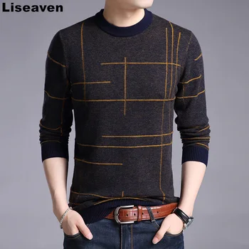 Liseaven Sweater Men New Arrival Casual Pullover Men's Autumn O Neck Striped Knitted Male Sweaters
Liseaven Sweater Men New Arrival Casual Pullover Men's Autumn O Neck Striped Knitted Male Sweaters