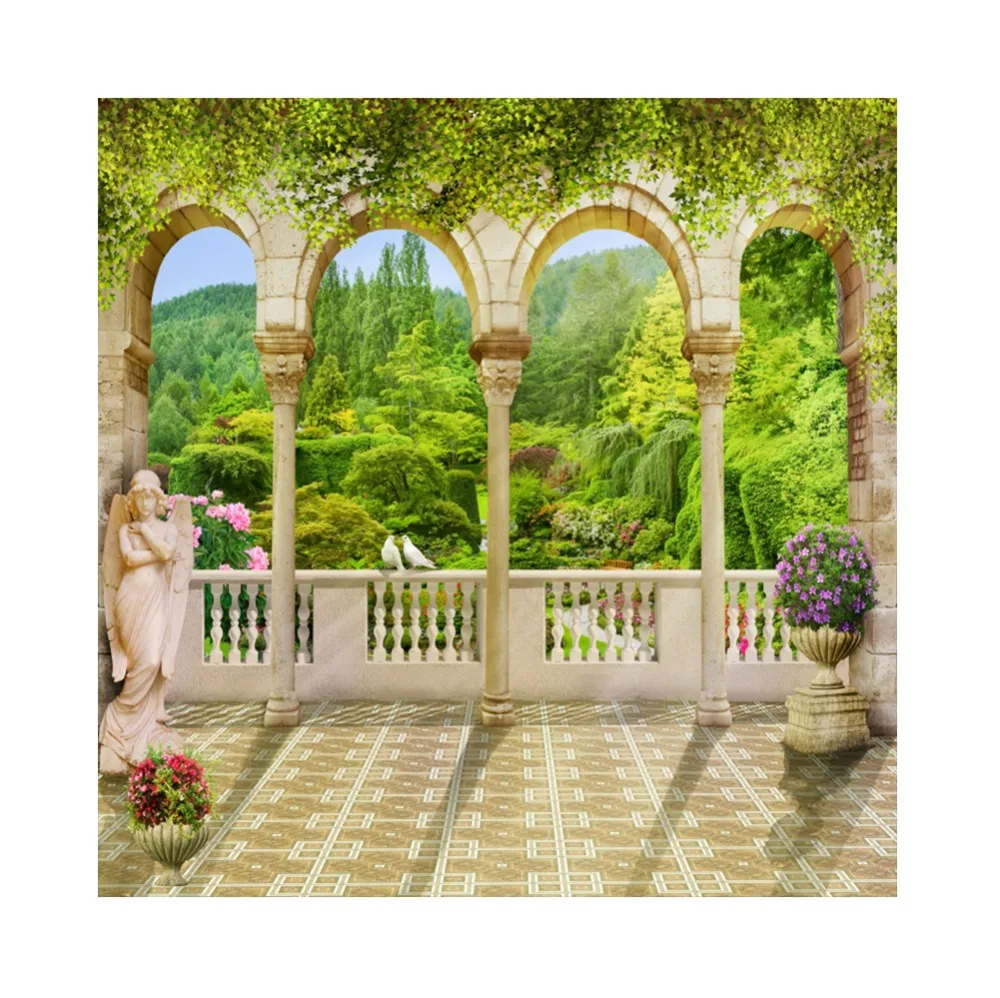 Laeacco Natural Backdrops Green Spring Vine Flowers Mountain Tree Balcony Sculpture Scenic Photo Backgrounds For Photo Studio
Laeacco Natural Backdrops Green Spring Vine Flowers Mountain Tree Balcony Sculpture Scenic Photo Backgrounds For Photo Studio
