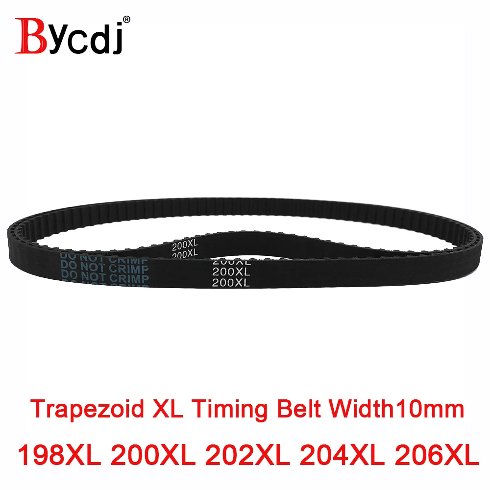 XL Timing Belt 198XL/200XL/202XL/204XL/206XL Rubber Timing Pulley Belt 10mmWidth Closed LoopToothed Transmisson Belt pitch5.08mm
XL Timing Belt 198XL/200XL/202XL/204XL/206XL Rubber Timing Pulley Belt 10mmWidth Closed LoopToothed Transmisson Belt pitch5.08mm