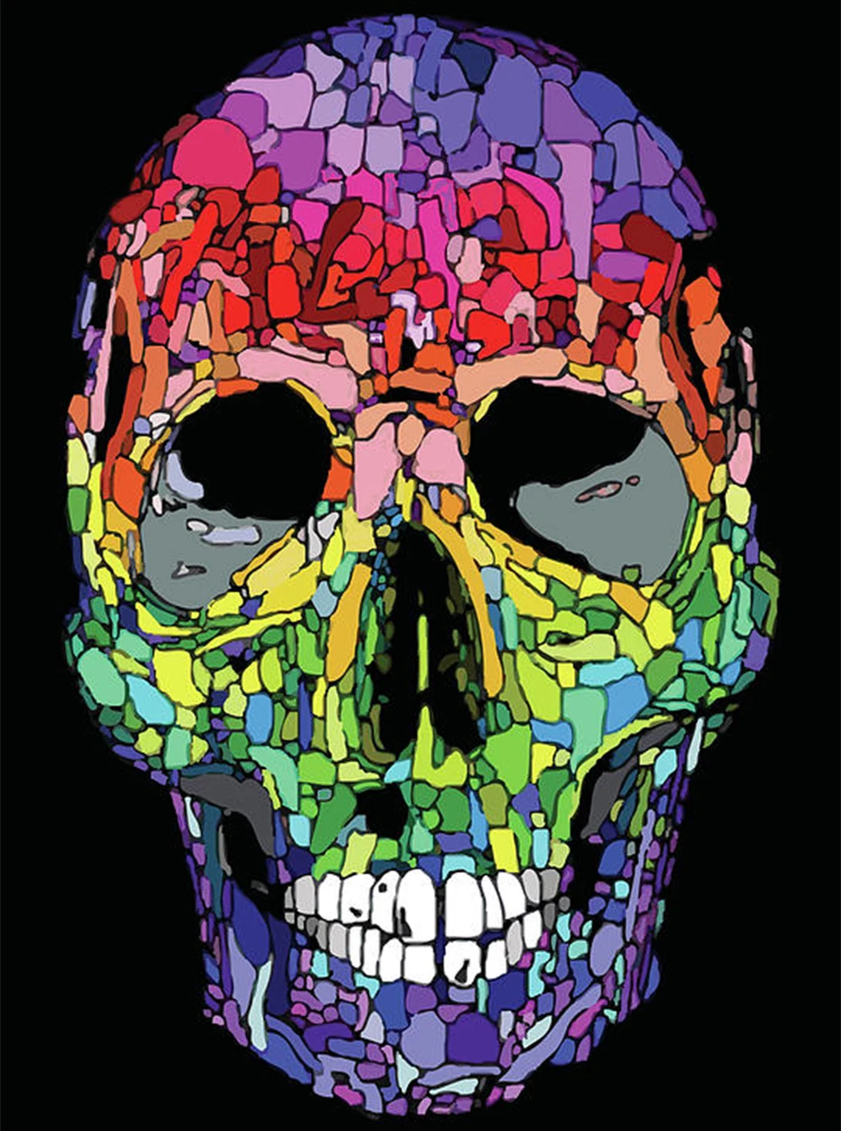 Sequin Color Skull 5D DIY Diamond Painting Full Square Embroidery Sale Mosaic Rhinestones Decor Home
Sequin Color Skull 5D DIY Diamond Painting Full Square Embroidery Sale Mosaic Rhinestones Decor Home