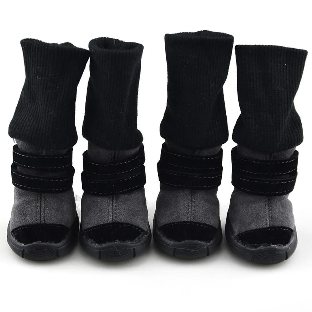 Image ASLT 3 in 1 Winter Pet Dog Puppy Anti slip Cotton Shoes Cat Warm Snow Boots