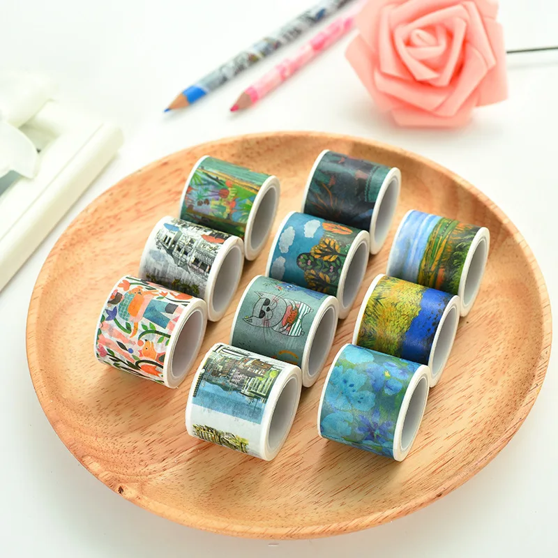 1PCS New Creative 30mmx5m Fresh Art Washi Decorative Adhesive Tape DIY Masking Tape Paper Sticker Office Supplies
1PCS New Creative 30mmx5m Fresh Art Washi Decorative Adhesive Tape DIY Masking Tape Paper Sticker Office Supplies