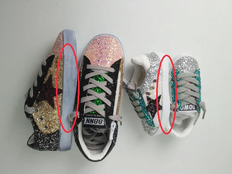 bbnn glitter sneakers