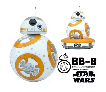 Sphero BB-8 Star Wars Bluetooth remote control robot intelligent small ball intelligence toys For kids gift free shipping
Sphero BB-8 Star Wars Bluetooth remote control robot intelligent small ball intelligence toys For kids gift free shipping