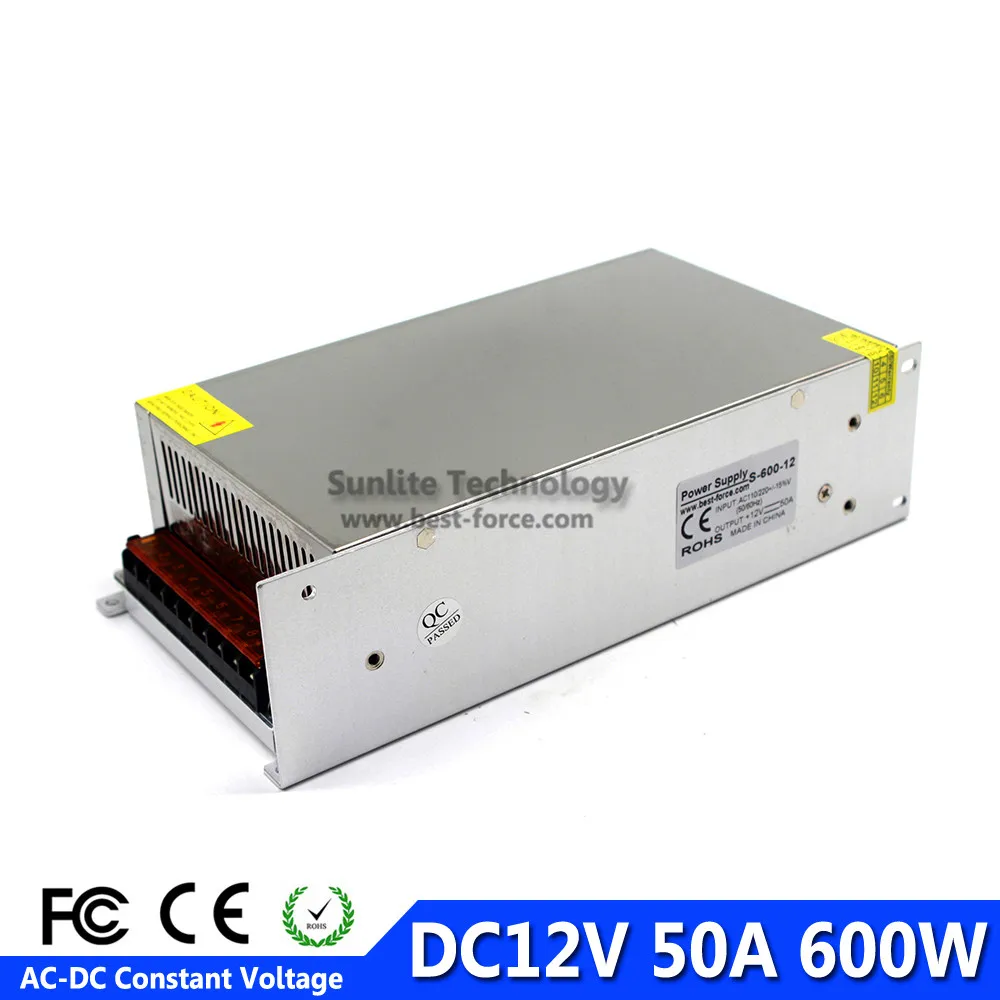 12V600W