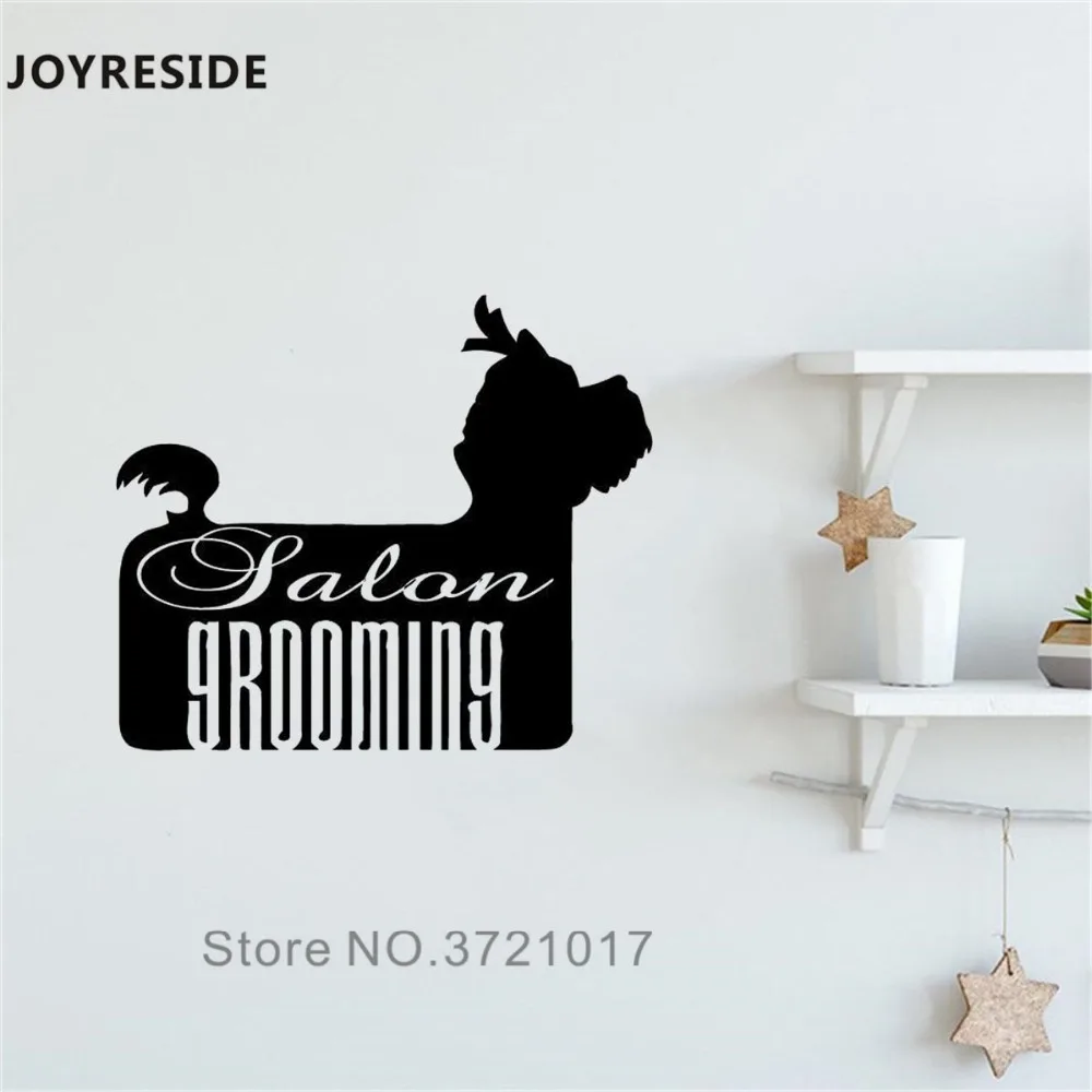 JOYRESIDE Salon Grooming Wall Decal Dog Grooming Art Wall Sticker Modern Vinyl Decor Home Kids Bedroom Decor Interior DesignA987
JOYRESIDE Salon Grooming Wall Decal Dog Grooming Art Wall Sticker Modern Vinyl Decor Home Kids Bedroom Decor Interior DesignA987