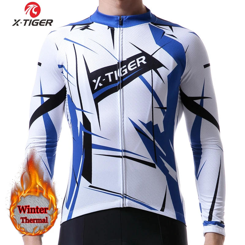 X-Tiger Pro Winter Thermal Fleece Cycling Jersey Keep Warm Mountain Bike Cycling Clothing MTB Bicycle Clothes Ropa Ciclismo
X-Tiger Pro Winter Thermal Fleece Cycling Jersey Keep Warm Mountain Bike Cycling Clothing MTB Bicycle Clothes Ropa Ciclismo