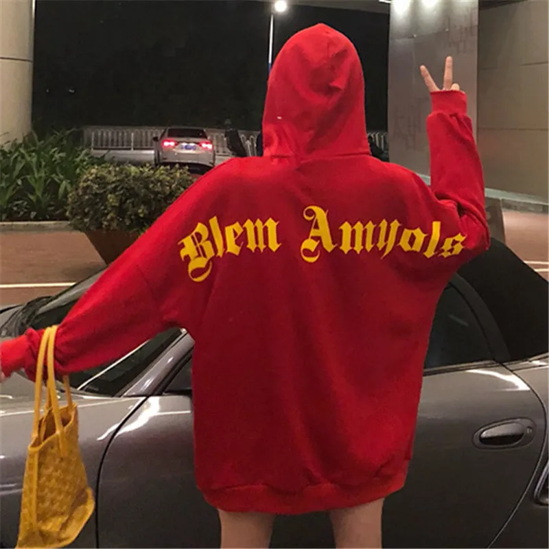 Lychee Girls Casual Hit Color Letter Print Women Loose Hoodies Pullovers Autumn Winter Long Sleeve Oversize Hooded Sweatshirt
Lychee Girls Casual Hit Color Letter Print Women Loose Hoodies Pullovers Autumn Winter Long Sleeve Oversize Hooded Sweatshirt