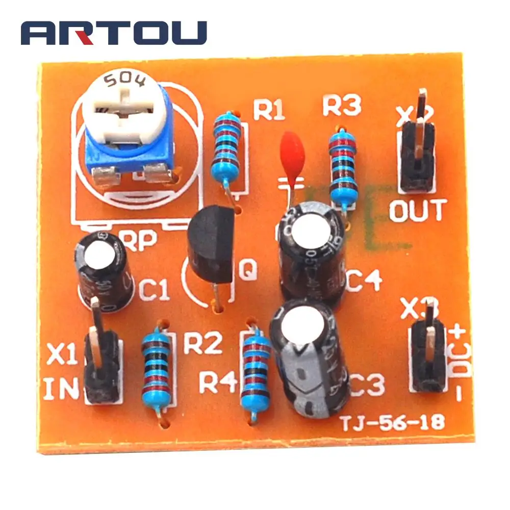 DIY Kit DC12V Typical Division Voltage Bias Single Tube Low Frequency Amplifier Circuit Board DIY
DIY Kit DC12V Typical Division Voltage Bias Single Tube Low Frequency Amplifier Circuit Board DIY