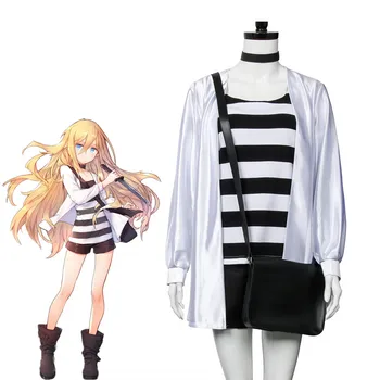 Anime Angels of Death Rachel Gardner Cosplay Costumes Ray Daily Jacket Stripes T-shirt Shorts Ray bag Japanese kimono Halloween
Anime Angels of Death Rachel Gardner Cosplay Costumes Ray Daily Jacket Stripes T-shirt Shorts Ray bag Japanese kimono Halloween
