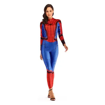 Adult Women Spiderwomen Cosplay Costume Zentai Spider ladyn Superhero Bodysuit Suit Jumpsuits Halloween Party Fancy Dress
Adult Women Spiderwomen Cosplay Costume Zentai Spider ladyn Superhero Bodysuit Suit Jumpsuits Halloween Party Fancy Dress