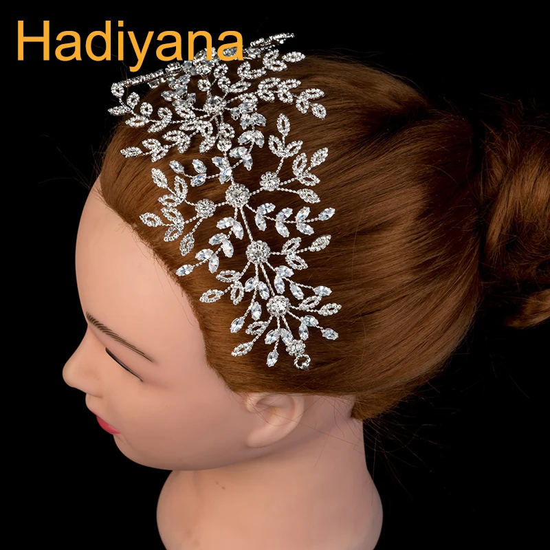 Tiaras And Crowns HADIYANA New Bridal Wedding Charming Elegant Luxury Rhinestone Party Romantic Cubic Zirconia BC4517 Sombreros
Tiaras And Crowns HADIYANA New Bridal Wedding Charming Elegant Luxury Rhinestone Party Romantic Cubic Zirconia BC4517 Sombreros