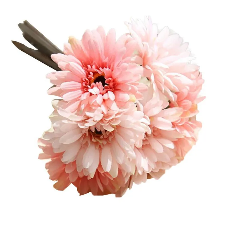 1 Bouquet 7 Heads Artificial Gerbera flower decor home party fake floral bush set Barberton Daisy Gerbera jamesonii Bolus sale
1 Bouquet 7 Heads Artificial Gerbera flower decor home party fake floral bush set Barberton Daisy Gerbera jamesonii Bolus sale