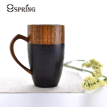 1Pc Wooden Mug Premium Handmade Wood Coffee Mug Tea Cup Large Cute Red Black Couple Mugs Gift Wooden Utensils Drinkware 320ML
1Pc Wooden Mug Premium Handmade Wood Coffee Mug Tea Cup Large Cute Red Black Couple Mugs Gift Wooden Utensils Drinkware 320ML