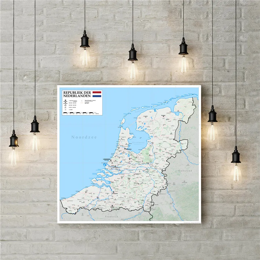 Map of the Greater Netherlands Wall Sticker Canvas Printable Poster Simple Style Exquisite Design Bar Pub Cafe Home Decor
Map of the Greater Netherlands Wall Sticker Canvas Printable Poster Simple Style Exquisite Design Bar Pub Cafe Home Decor