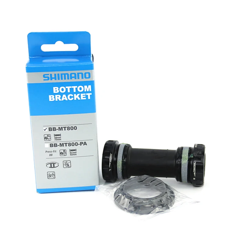 SHIMANO BB MT800 BSA Screw Bottom Bracket 68/73mm for DEORE XT MTB Mountain Bike Bicycle Part
SHIMANO BB MT800 BSA Screw Bottom Bracket 68/73mm for DEORE XT MTB Mountain Bike Bicycle Part