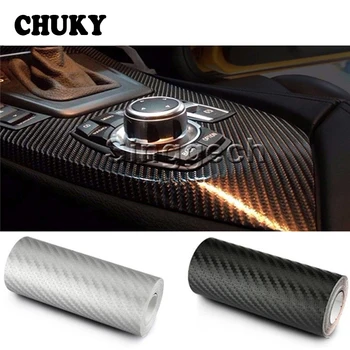 CHUKY 30cmx127cm Carbon Fiber Car Styling Stickers For BMW E46 E39 E90 E60 Volvo S60 s90 xc90 s80 Peugeot 206 307 308 508 3008
CHUKY 30cmx127cm Carbon Fiber Car Styling Stickers For BMW E46 E39 E90 E60 Volvo S60 s90 xc90 s80 Peugeot 206 307 308 508 3008