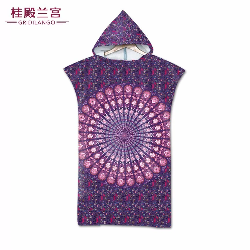 Mandala Double Sided Printed Geometric Pattern Hooded Bath Towels Cloak Microfiber for Adults Men Women Swimming Beach Towels
Mandala Double Sided Printed Geometric Pattern Hooded Bath Towels Cloak Microfiber for Adults Men Women Swimming Beach Towels
