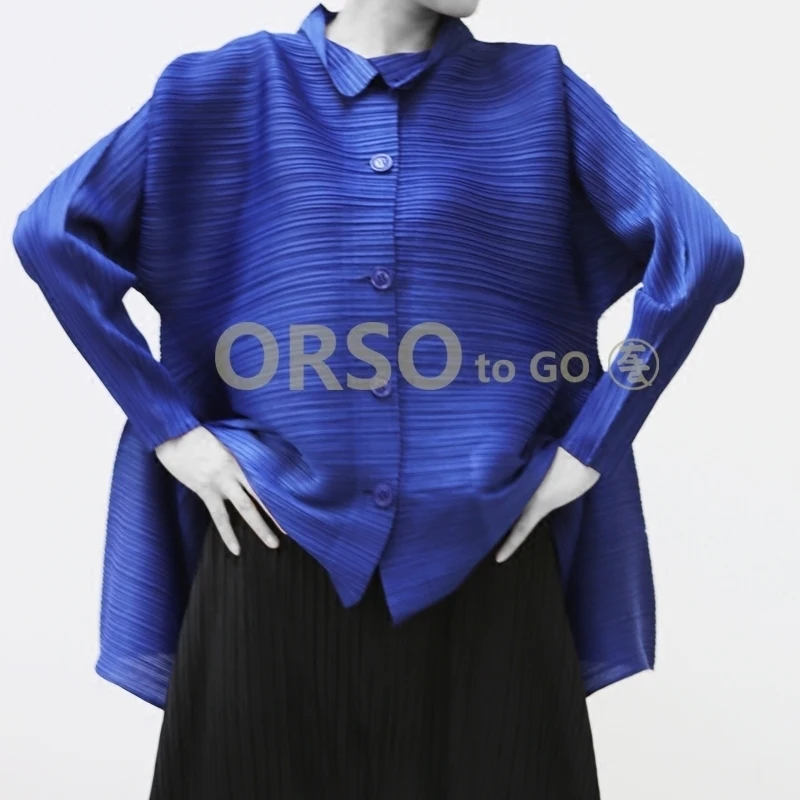 Azterumi Special Pleats Long Sleeve Blouses Shirt Spring New 2019 Women Casual Loose Pleated Tops Black Blue Gray Yellow Red
Azterumi Special Pleats Long Sleeve Blouses Shirt Spring New 2019 Women Casual Loose Pleated Tops Black Blue Gray Yellow Red